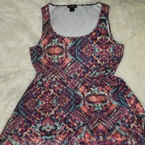 Torrid Aztec Skater dress